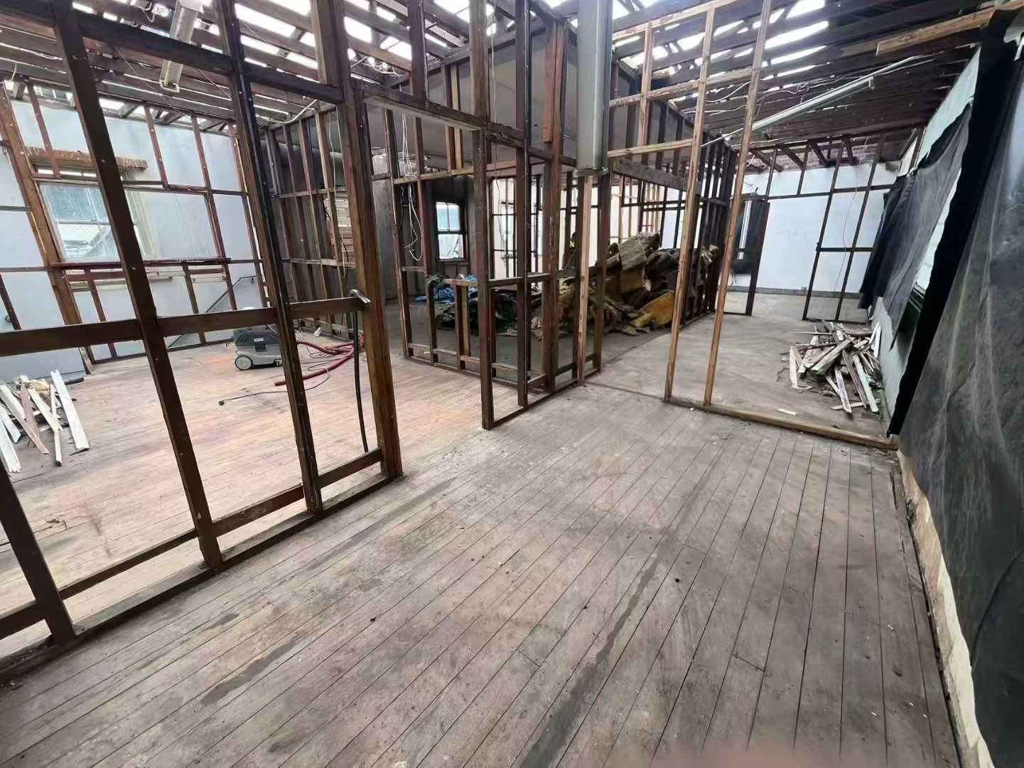 After mould removal